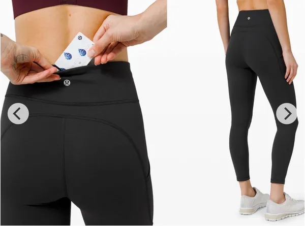 Lululemon Invigorate HR Tight 25” 6 Black - Image 2