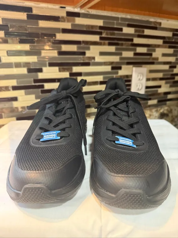 Skechers BOBS Sport Squad Waves sneakers black Sz 11 WIDE NWT - Image 7