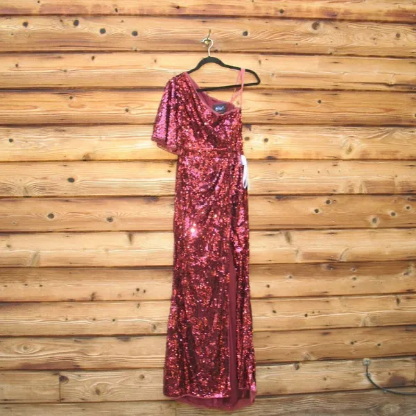 Mac Duggal Womens 93540 Sequin Gown Dress - Image 6