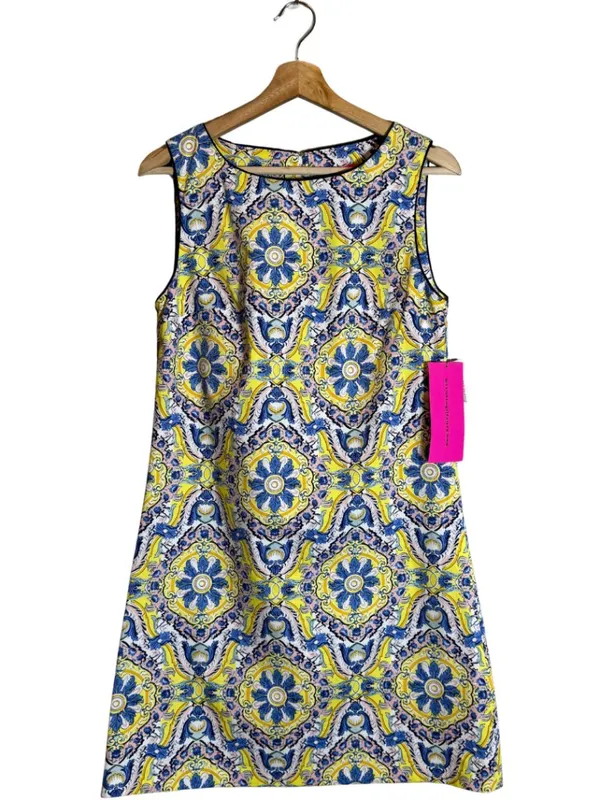 Y2K Betsey Johnson Sleeveless Shift Mini Dress Women's 6 Cocktail Party Twee NWT - Image 4