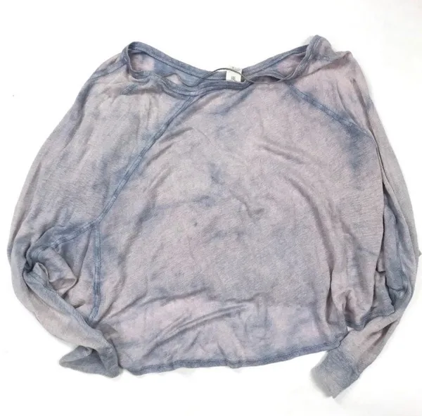 Free People Nashville Tee Linen Blend Ombre 58 - Image 4