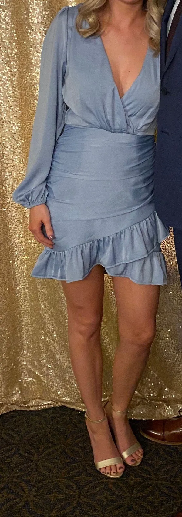 Hello Molly Love Drug Dress Blue - Image 2
