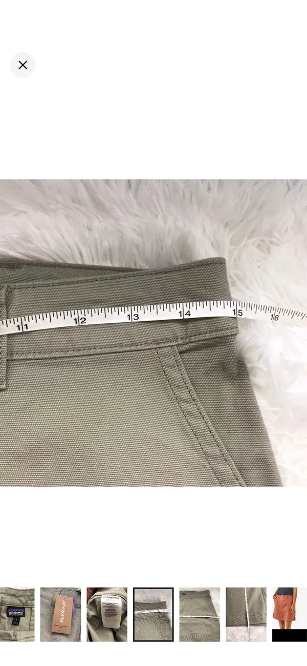 Patagonia Olive green skirt size 4 - Image 5