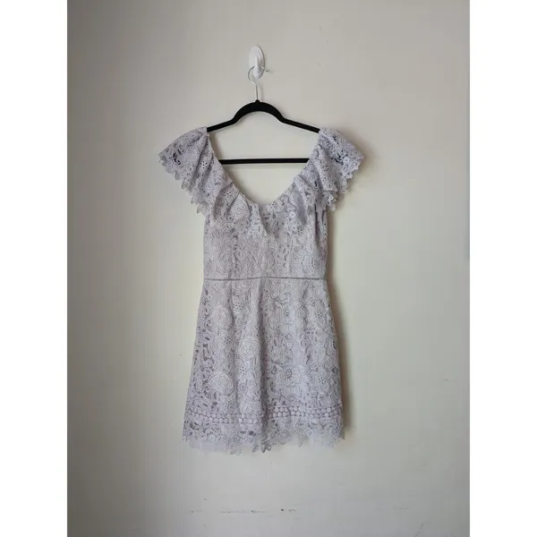 Saylor Dress Women Lilac Purple Adwoa MSRP:$288 Preppy Summer Cocktail Sz Small - Image 8