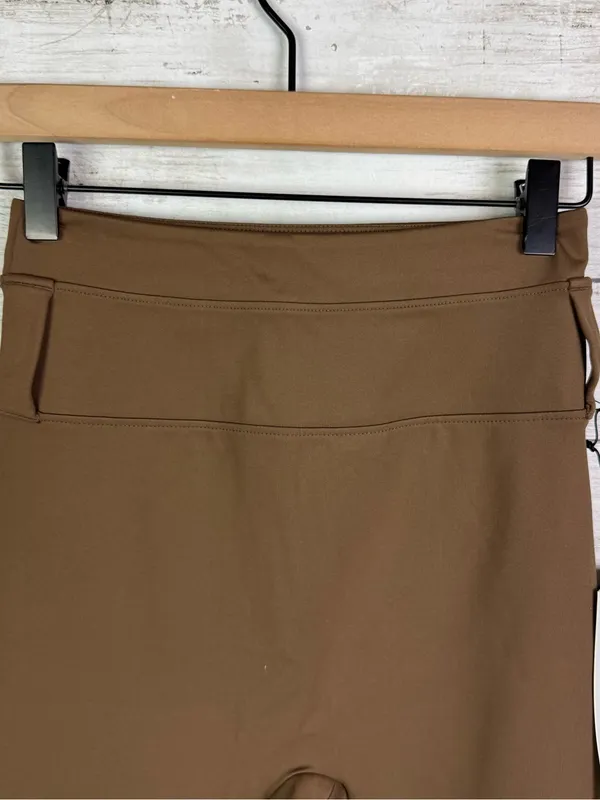 girlfriend collective Earth Brown High-Rise Compression Leggings Size Small - Image 3