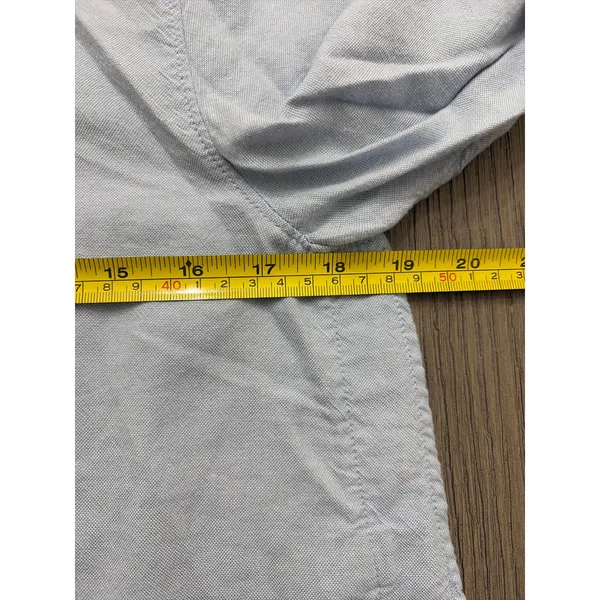 Aerie Soft Lt Blue Button Down Tunic Shirt Women’s Small Long Sleeve Top - Image 4