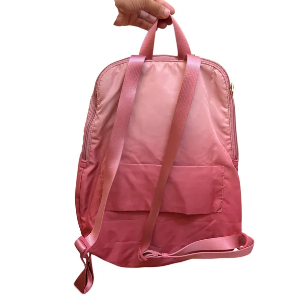 TUMI Voyageur‎ Just in Case Travel Backpack Nylon Ombré Pink Lightweight - Image 5
