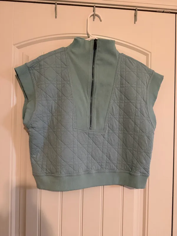 Entro Blue Quilted Casual Set - Image 2