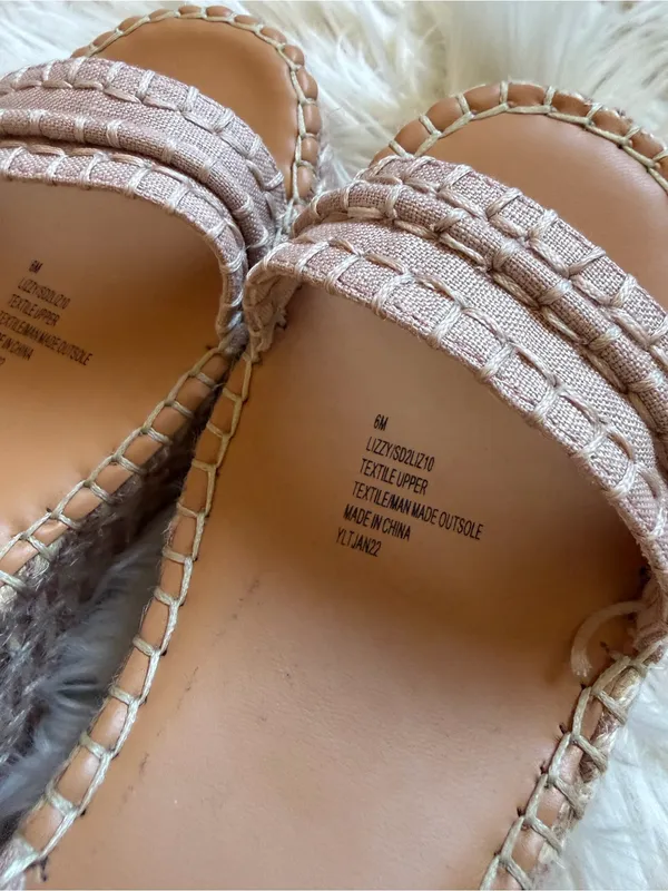 Splendid woven wedge sandals - Image 5