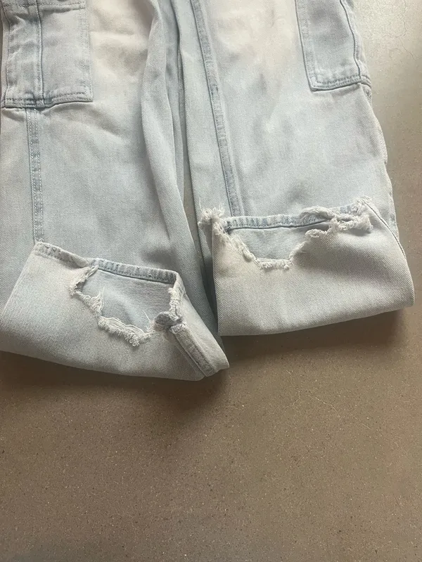 pacsun mid rise baggy cargo jeans - Image 2
