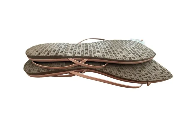 Square Toe Millie Leather Sandals in Nude Beach, Size 8 - Image 7