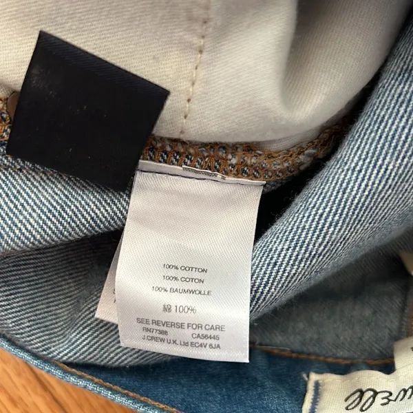Madewell The Perfect Jean Short: Step-Hem Edition 24 NEW - Image 5