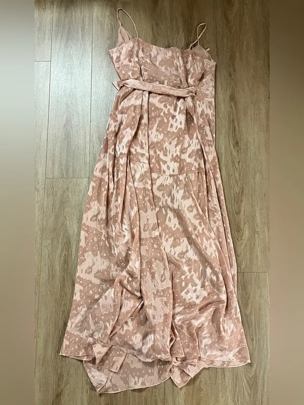 HUTCH BY ANTHROPOLOGIE Alden Wrap Dress in Sedona Sunset - Image 4