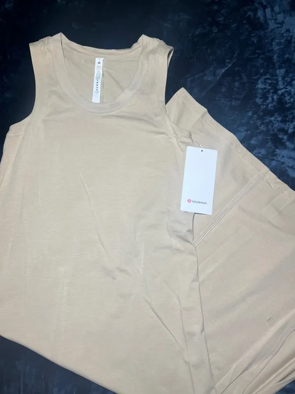 Lululemon All Yours Tank Maxi Dress Trench Size 4 - Image 5