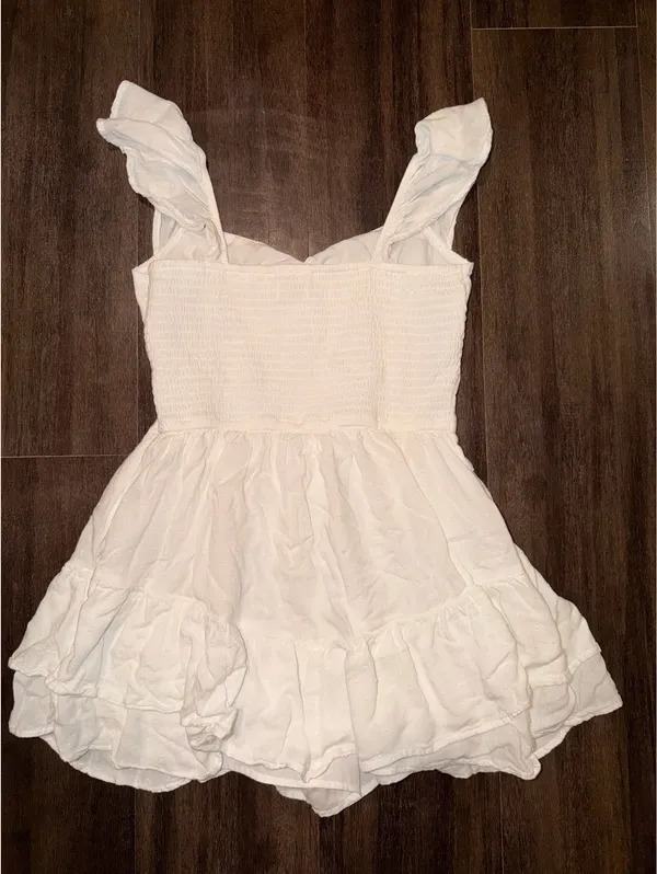 Hollister Flutter Sleeve Pinch Mini Skort Dress - Image 6