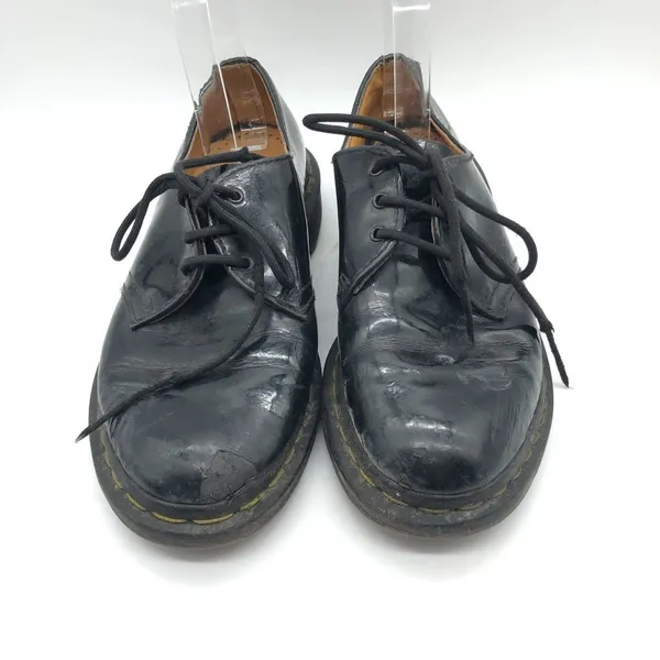 Dr. Martens 1461 Women's Patent Leather Oxford Shoes Black 8 - Image 2