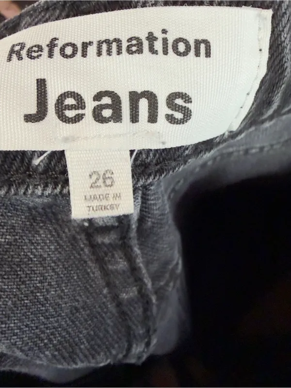 Reformation Wilder Stretch High Rise Wide Leg Jeans Size 26‎ - Image 6