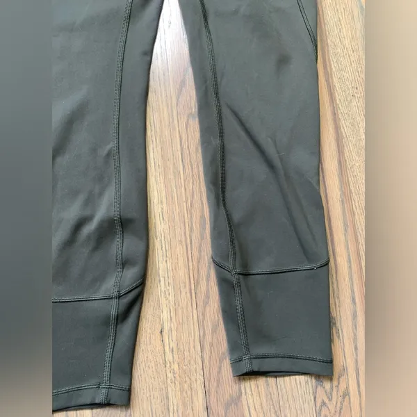 Lululemon in movement 7/8 tight dark olive green 8 - Image 3