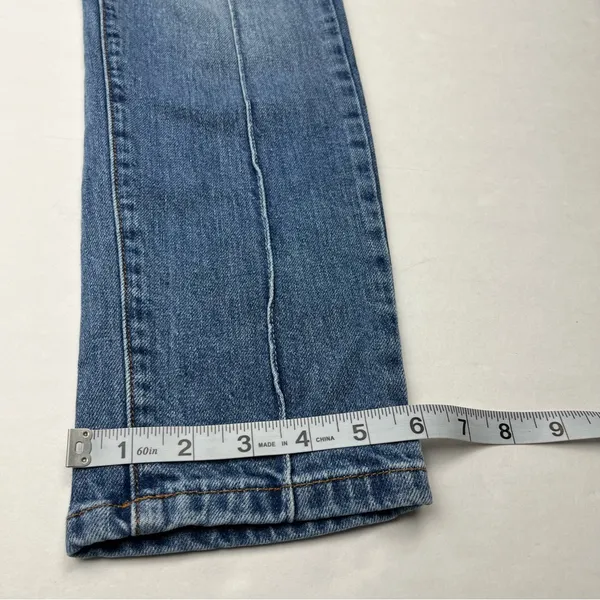 Revice Star Butt‎ Two Toned Blue Denim Skinny Seamed Jean Womens Size 28 - Image 11