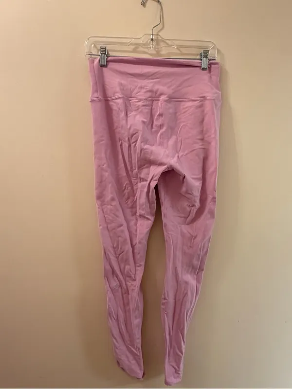 Pink size large alo leggings - Image 2