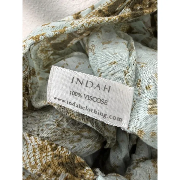 Indah Snakeskin Flowy Oversized Dress Size Medium - Image 3