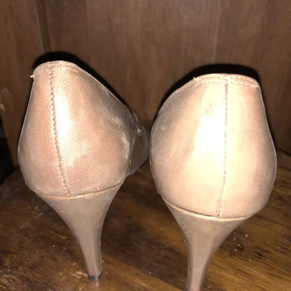 Vintage Stanley Philipson‎ Leather Heels Brown Size 6.5 - Image 6