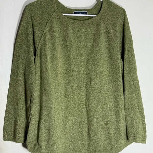 Cutter & Buck Sage Green Sweatshirt - Image 2