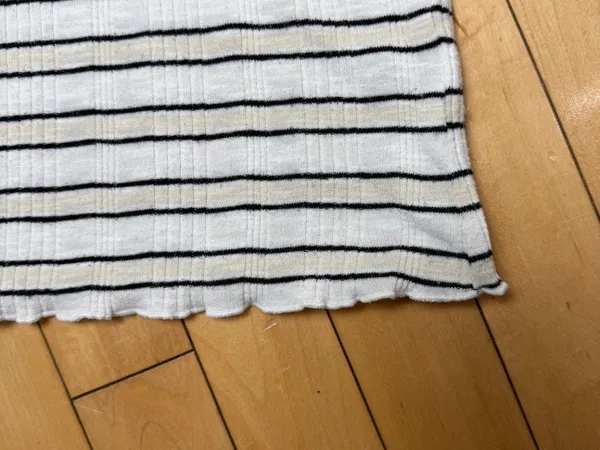 Universal Threads Striped Ribbed Tank Top Size XS Lettuce Edge - Image 5
