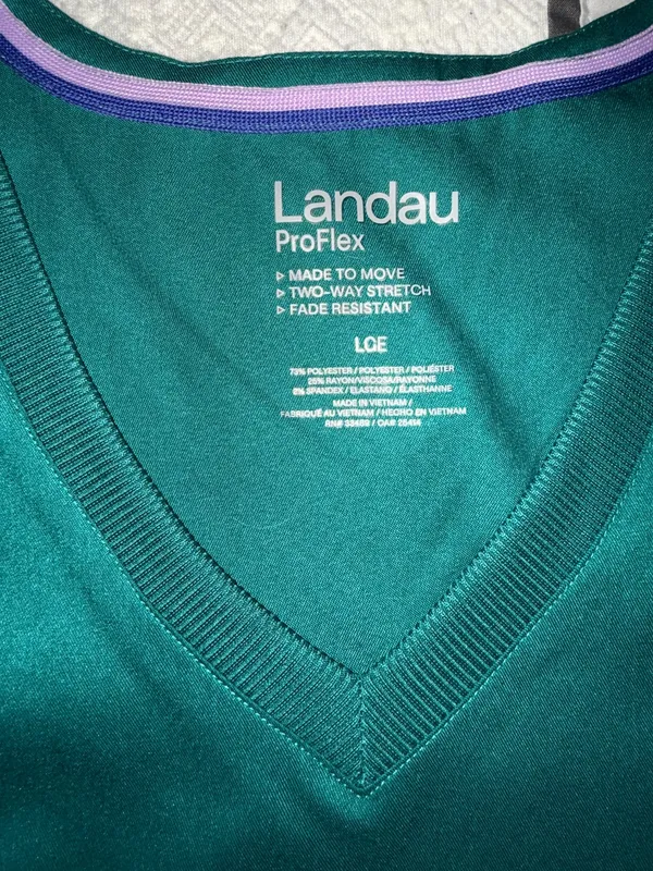 Landau Scrub Hunter Green Set - Image 4