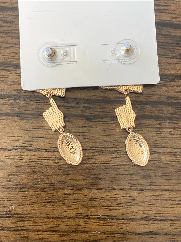 New Sugarfix By Baublebar Game Day Dangle Earrings Nickel Free - Image 3
