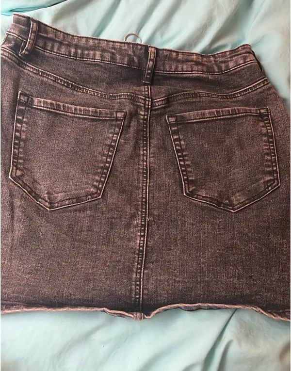 Garage Jean Skirt Mini - Image 2