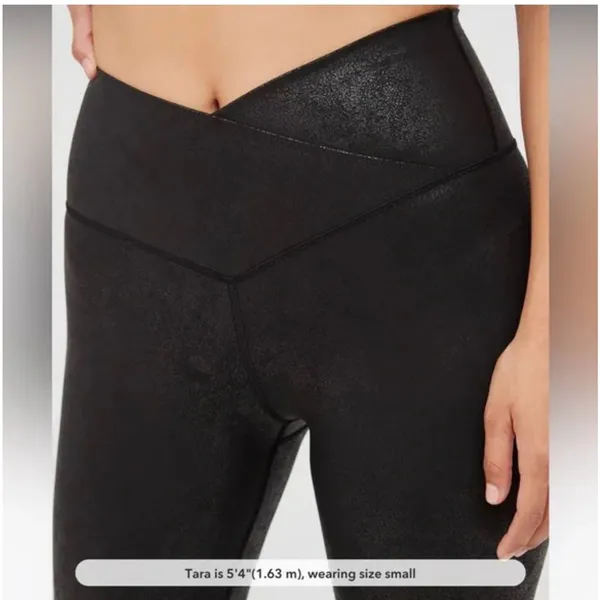 Offline by Aerie Black Shiny Leggings - Image 3