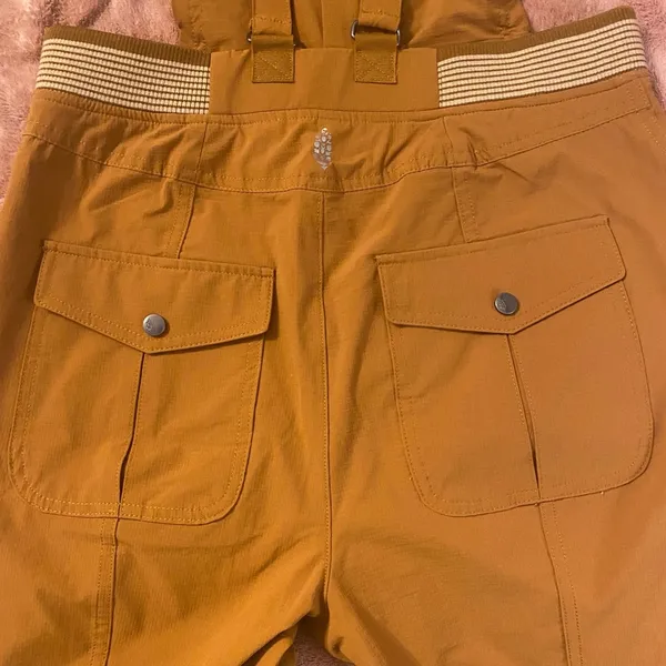 Free People New Cascade jumpsuit In the color Amber. Size:S - Image 6