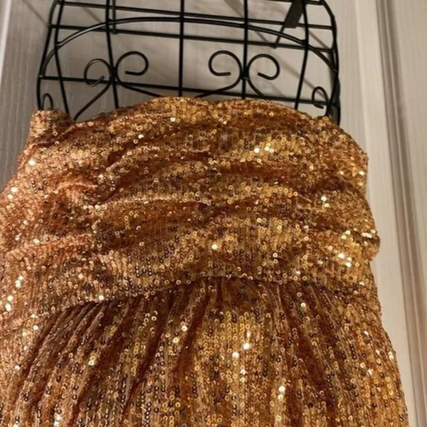 Free People Ta Da Top Gold L - Image 11