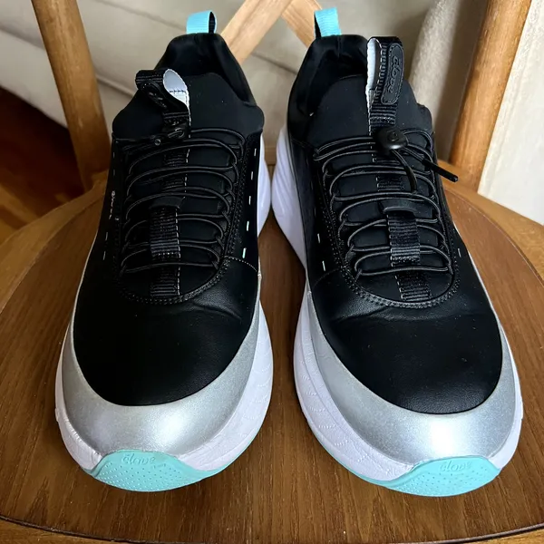 Clove Unisex Forte 2 Nursing Sneakers Size W 13 M 11.5 Black Platinum Aqua - Image 3