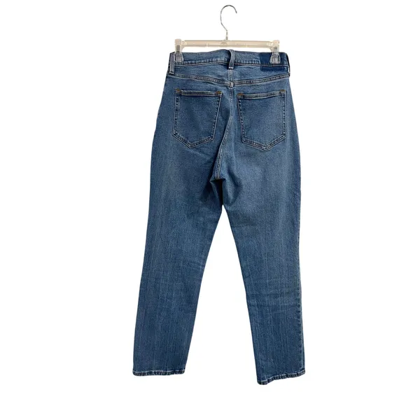 Abercrombie Curve Love Ultra High Rise Ankle Straight Jeans Size 26/2‎ - Image 2