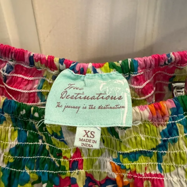 NWOT True‎ Destinations Swim Cover Up Size XS - Image 3