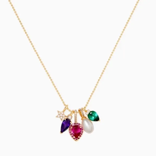 NWT Kate Spade Light Up The Room Holiday Light Necklace - Image 3
