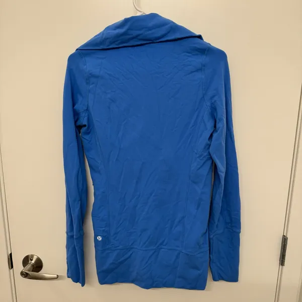 Lululemon Blue Zip Up Sweatshirt - Image 6
