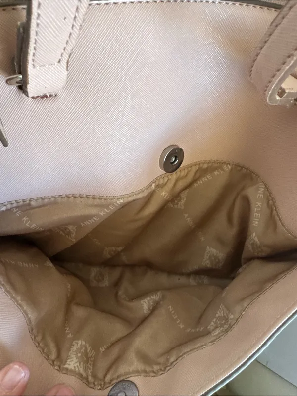 Anne Klein Pink Crossbody Purse - Image 5