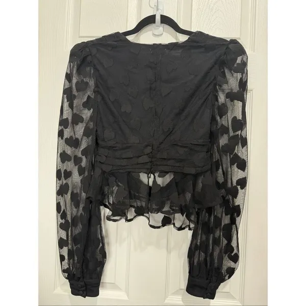 LPA vittoria lace cut-out top Medium - Image 3