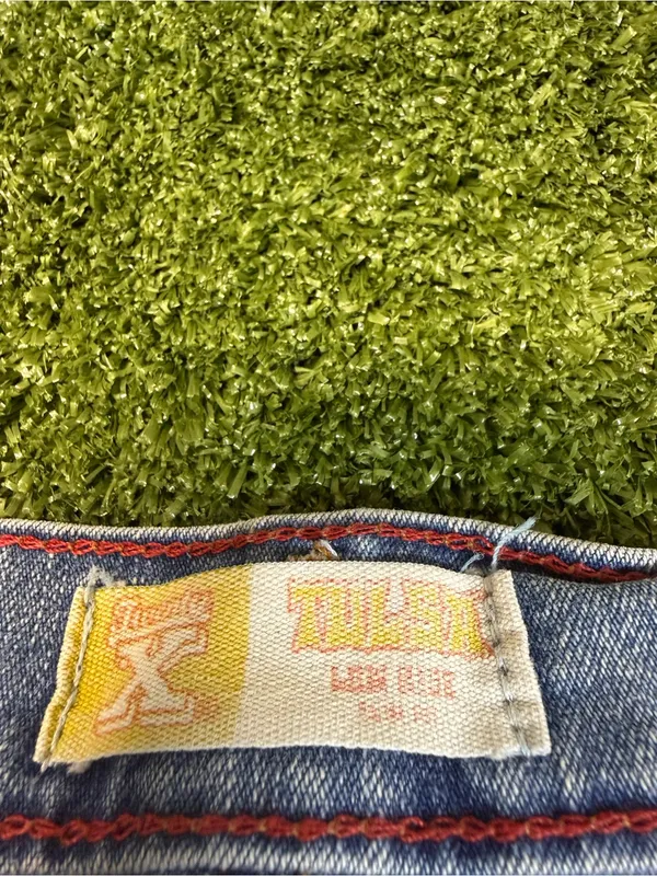 Vintage Wrangler 20X Tulsa Low Rise Slim Fit Mom Jean Light Wash‎ 90's WTS25SL - Image 5