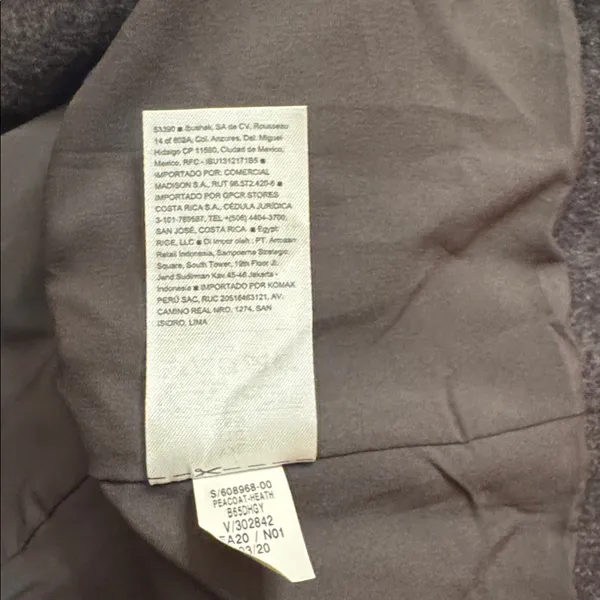Old Navy Brushed Pea Coat XXL - Image 15