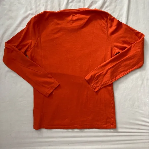 Denver Broncos NFL Official Team Apparel Orange Long Sleeve Shirt Game Day - Image 2