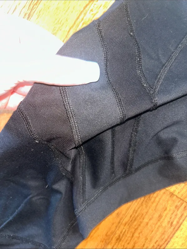 Yogalicious Black High-Waist Mesh Panel Leggings - Image 5