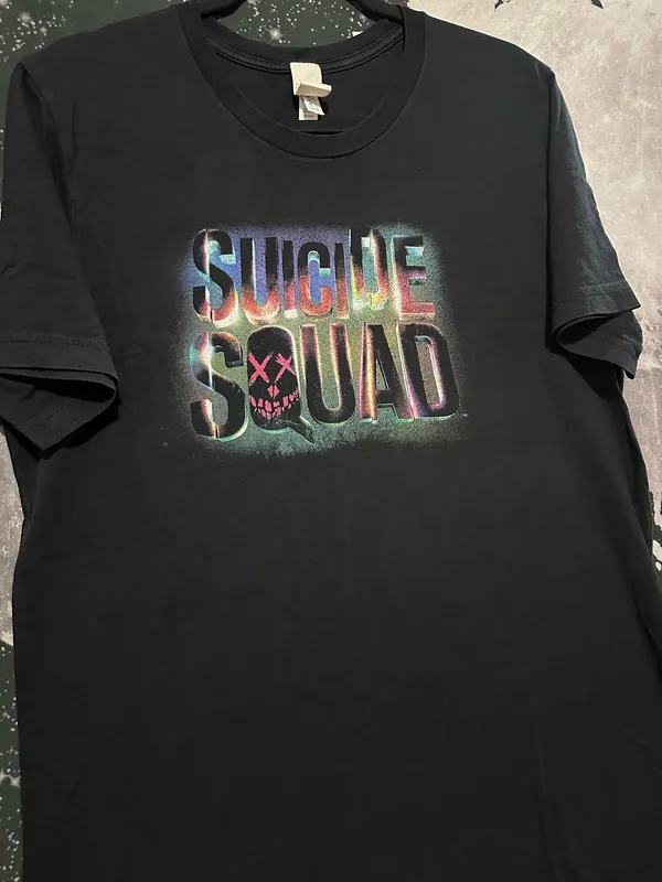 DC Comics Suicide Squad Movie Logo Shirt - Image 3