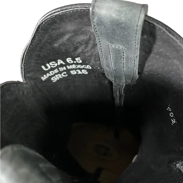 Sterling River 6.5 Gray Leather Cowgirl Western Boots Embroidered Mexico SRC 516 - Image 10