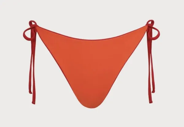 Berlook Red Reversible Halter Triangle Bikini Set - Image 9