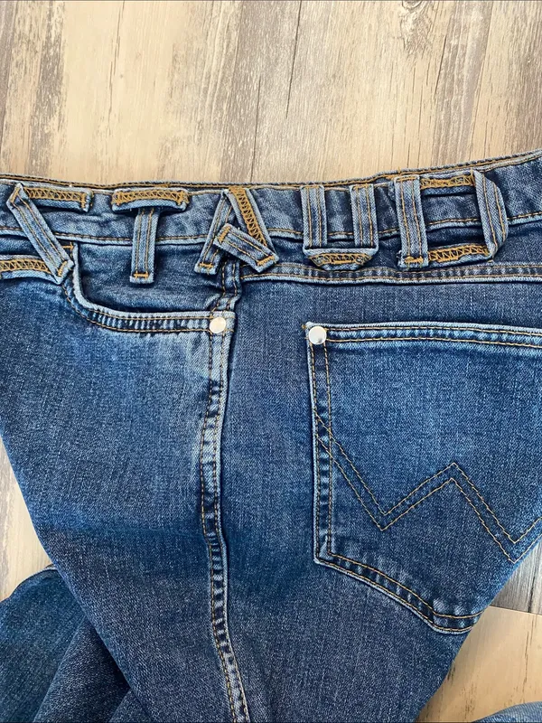 Wrangler x Staud Jeans Blue W32 x L31 - Image 10