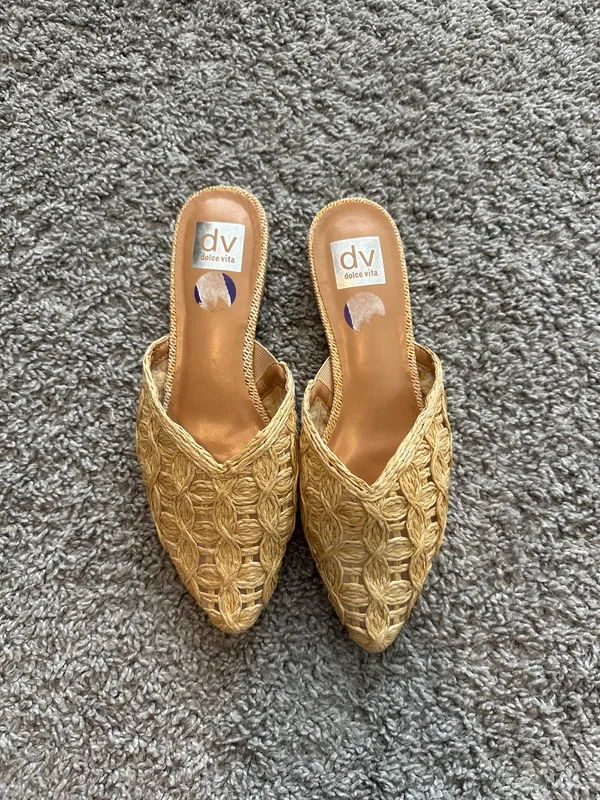 Dolce Vita Woven Mules - Image 2